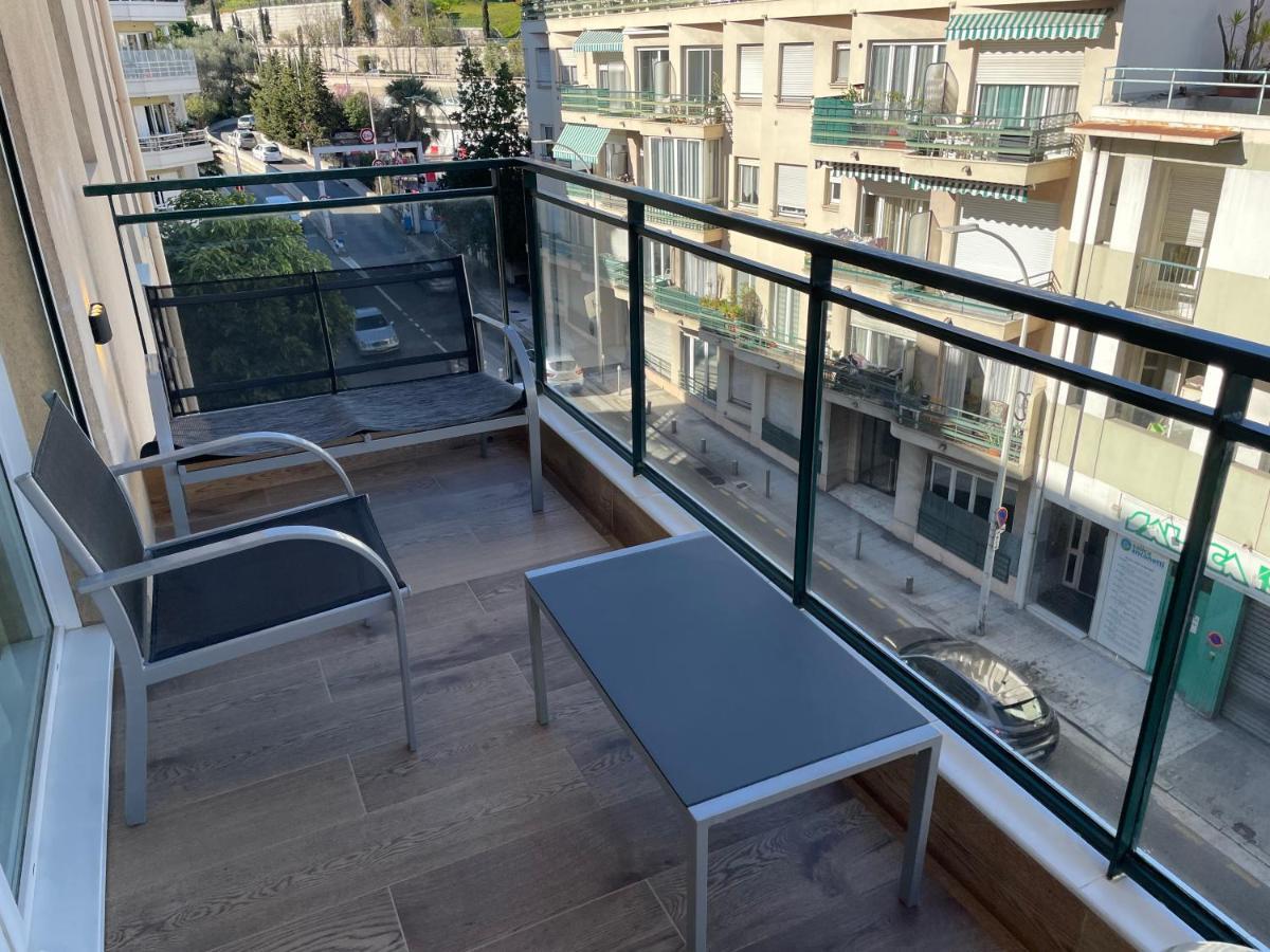 Studio With Swimming Pool 80 Meters Near The Beach Nice Exteriör bild